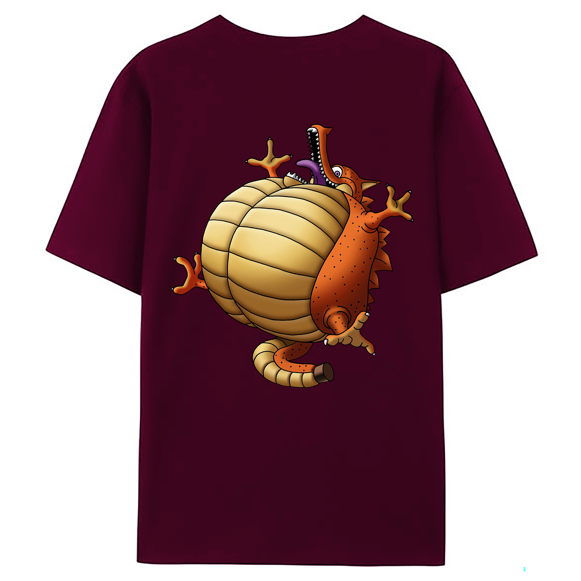（画像用） ドラゴンクエスト Doragon Kuesuto Dragon Quest レディース半袖Tシャツ(バックプリント)